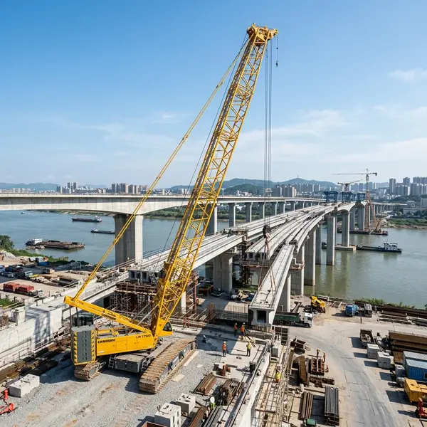 Heavy Crawler Cranes