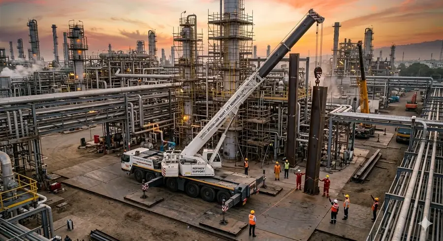 Oil, Gas & Refineries Industrial Lifting